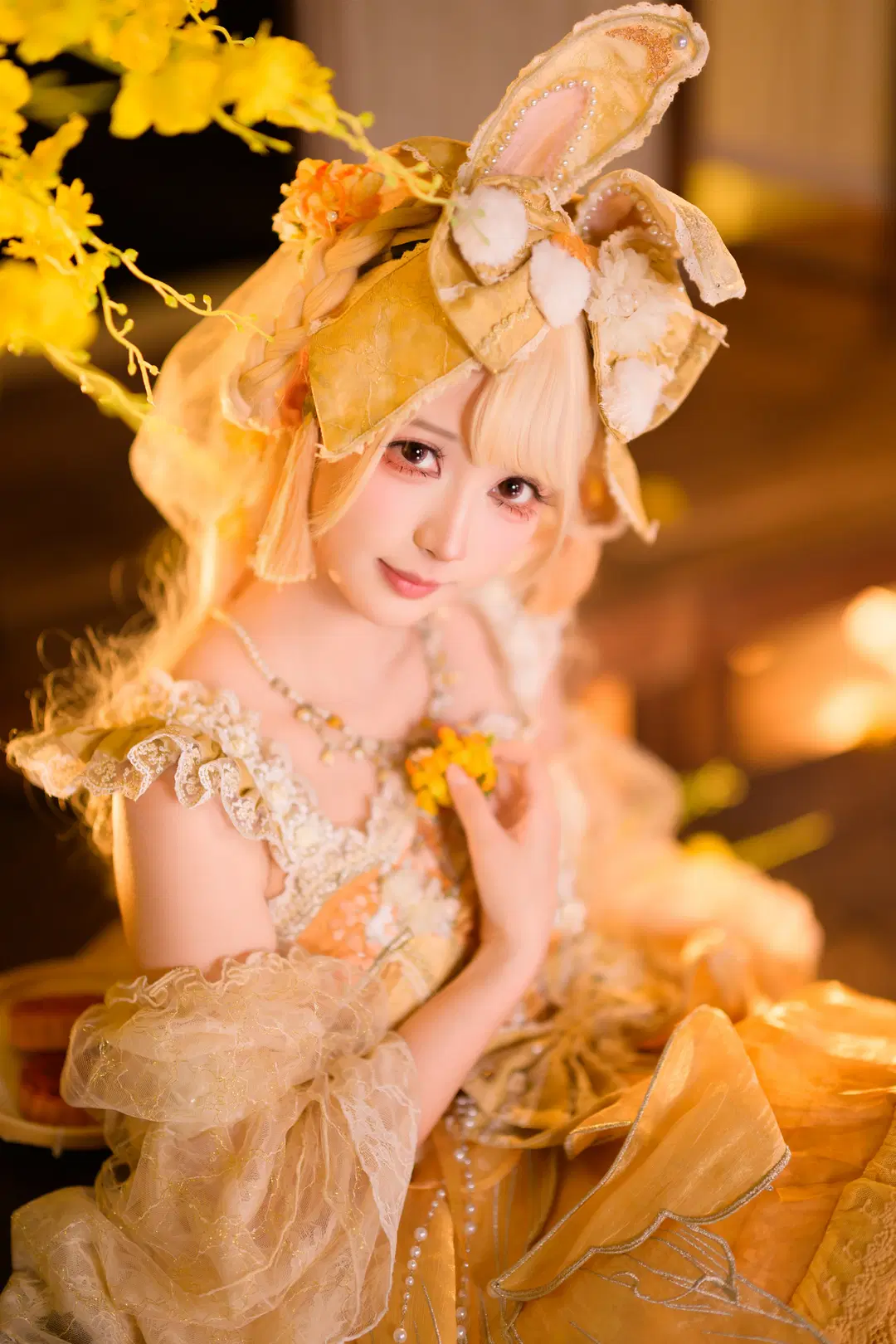 月下玉兔主题洛丽塔cosplay写真 - 银河天路 - 第2张