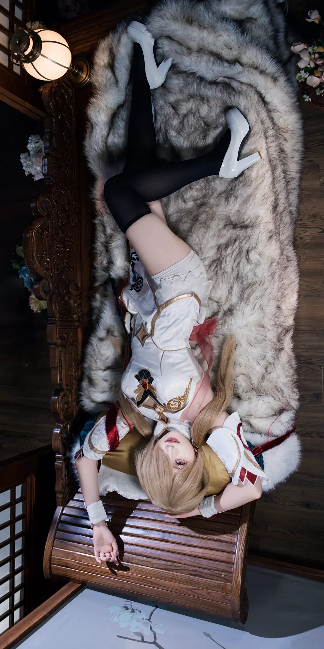 Honkai Impact 3rd, miHoYo, Rita cosplay, Stockings, Rita Rossweisse