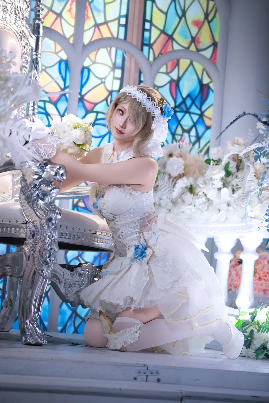 【リタ・ロスヴァイセコスプレ】崩壊 3rd 薔薇の誓い 花嫁スタイル - 一口啾啾小猫 - 2枚目