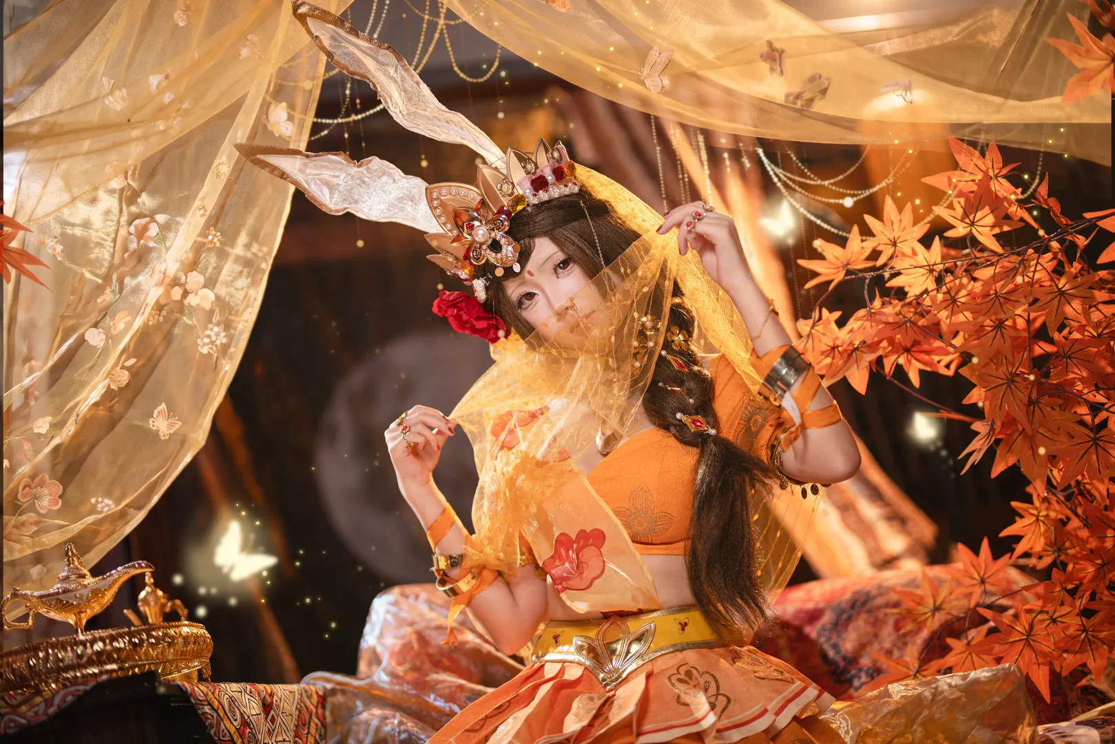 cosplay, 王者荣耀, 公孙离cos, 异域风情, 玉兔公主 - 第3张