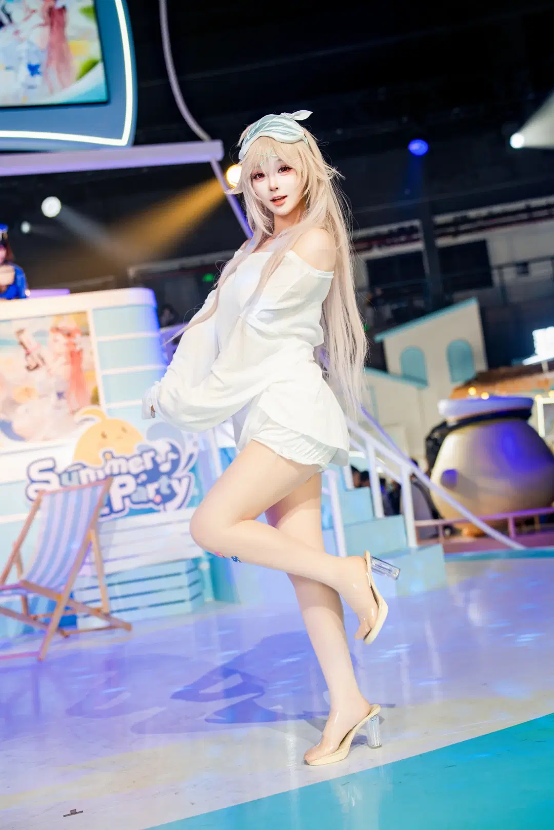 【アンカレッジコスプレ】アズールレーン母港盛夏納涼祭のくつろぎおうち体験 - 毛风狸花猫 - 2枚目