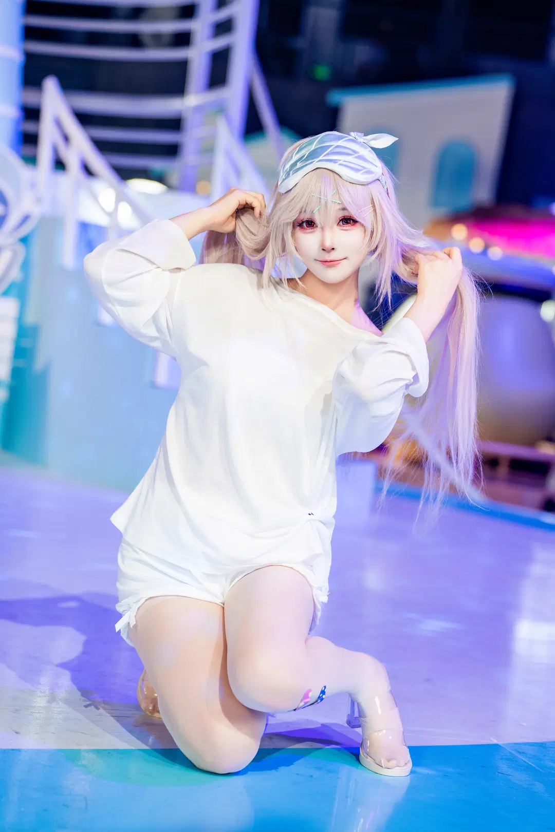 【アンカレッジコスプレ】アズールレーン母港盛夏納涼祭のくつろぎおうち体験 - 毛风狸花猫 - 3枚目