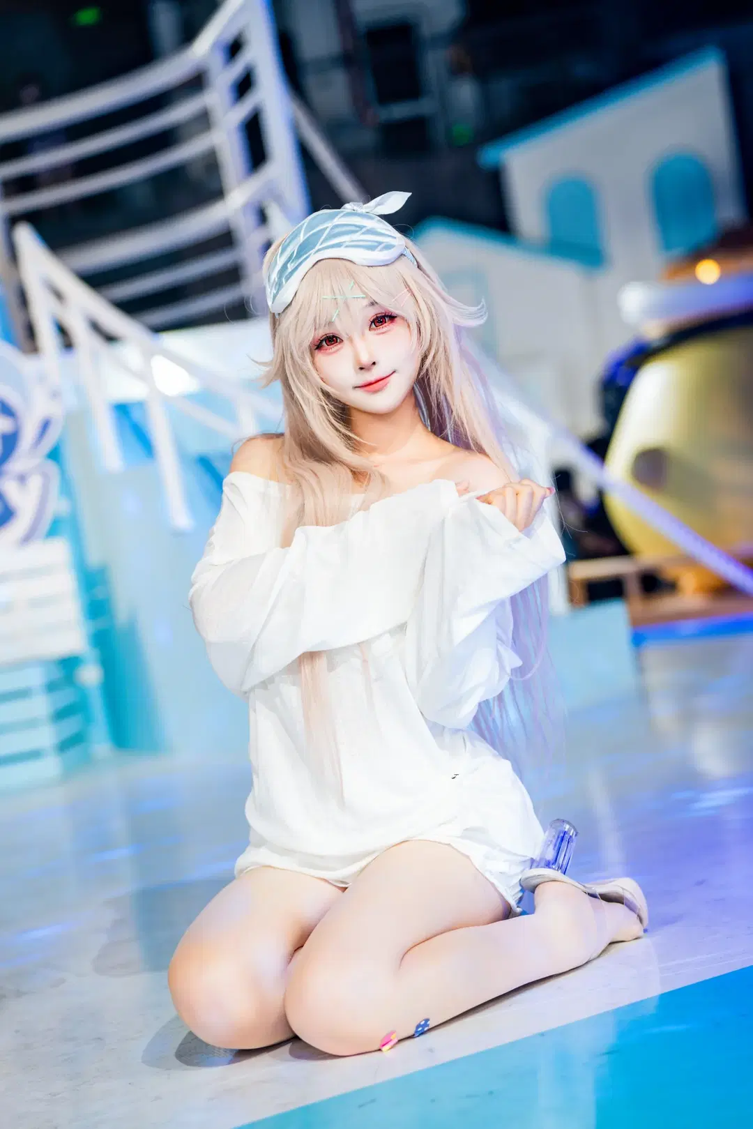 【安克雷奇cos】碧蓝航线港区盛夏的慵懒日常 - 毛风狸花猫 - 第3张