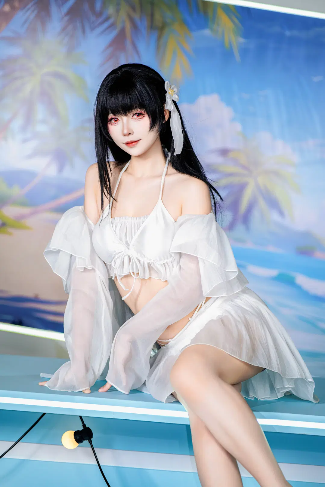 【逸仙コスプレ】アズールレーン 港区真夏清涼祭の水着コスプレ姿 - 毛风狸花猫 - 3枚目