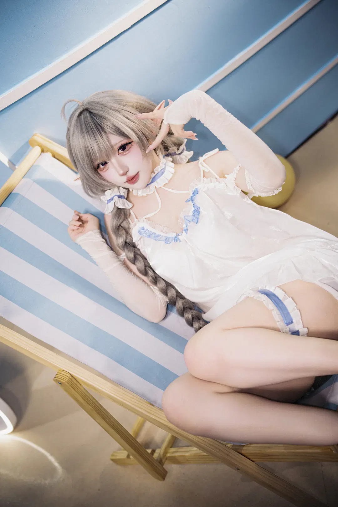 【埃佛森cos】碧蓝航线夏日清爽假日拍摄 - 毛风狸花猫 - 第4张