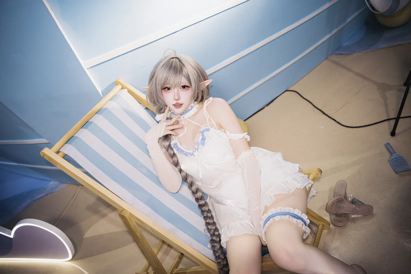 【埃佛森cos】碧蓝航线夏日清爽假日拍摄 - 毛风狸花猫 - 第6张