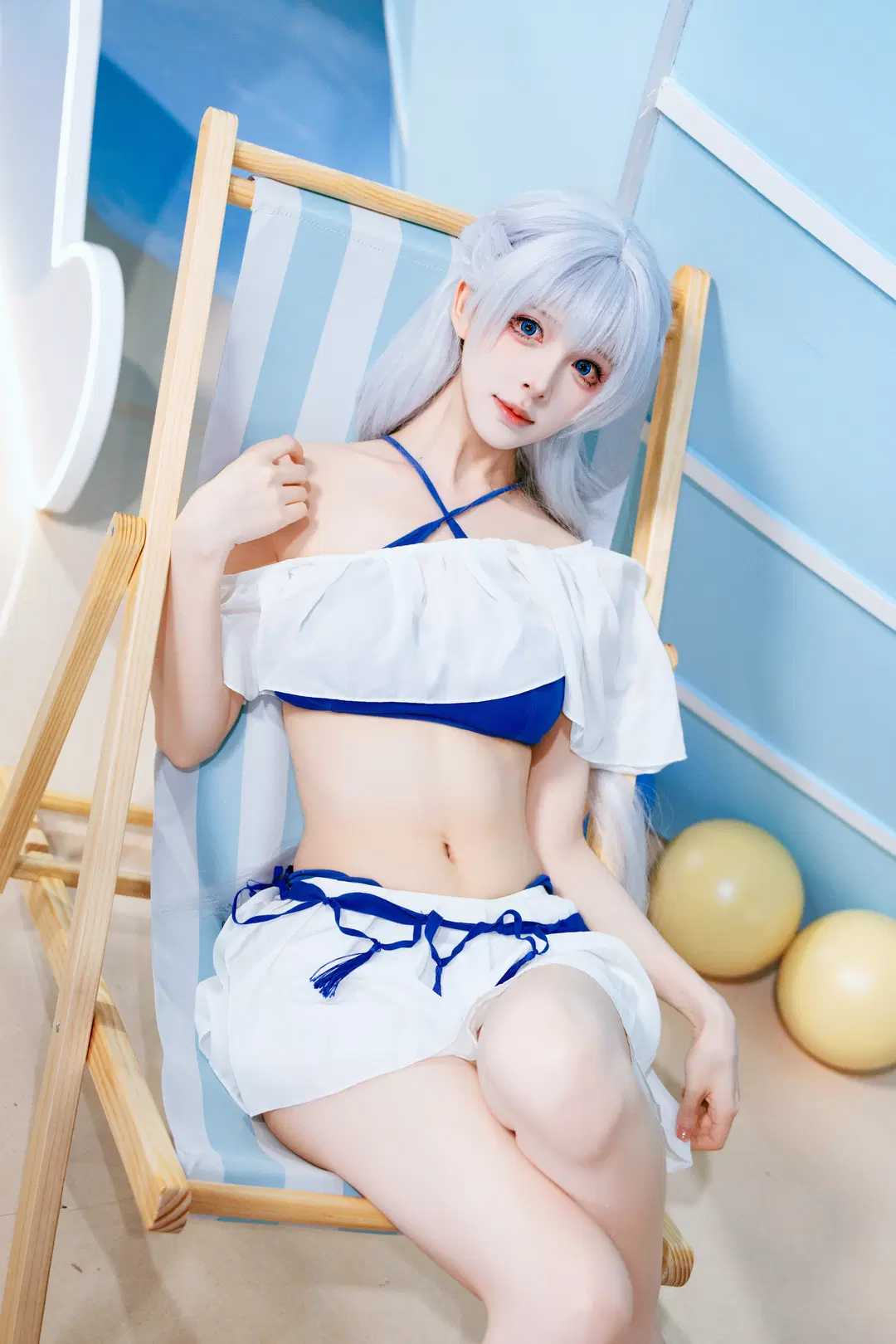 【百眼巨人cos】碧蓝航线港区盛夏清凉节泳装拍摄记录 - 毛风狸花猫 - 第2张