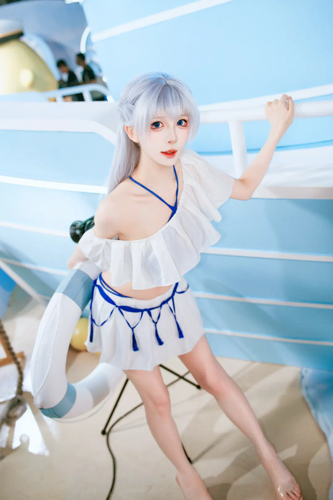 【百眼巨人cos】碧蓝航线港区盛夏清凉节泳装拍摄记录 - 毛风狸花猫 - 第3张