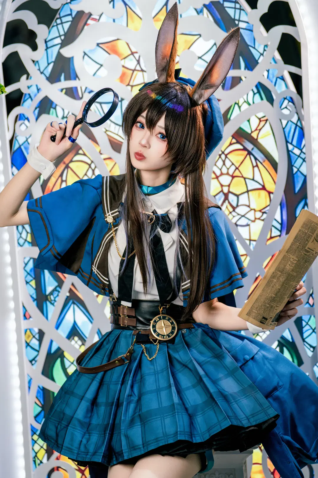 【アーミヤ コスプレ】アークナイツ ジュディ・ホップスの推理タイム - 毛风狸花猫 - 2枚目