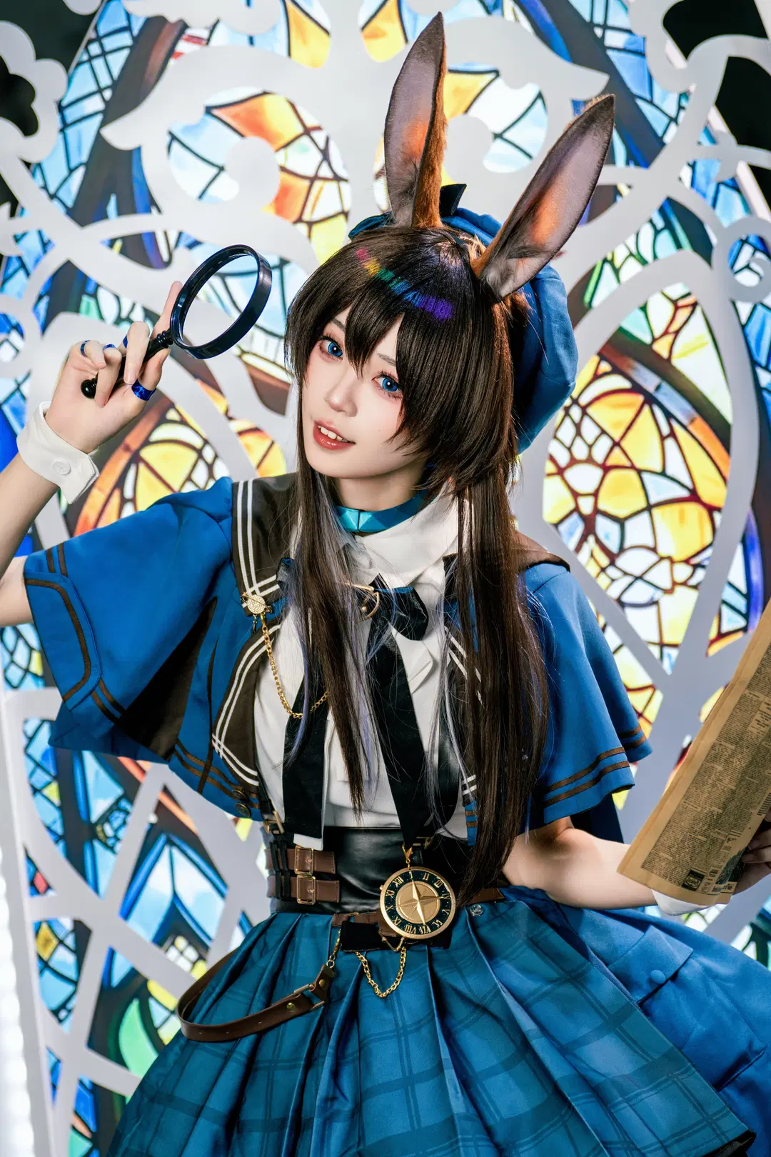 【アーミヤ コスプレ】アークナイツ ジュディ・ホップスの推理タイム - 毛风狸花猫 - 3枚目