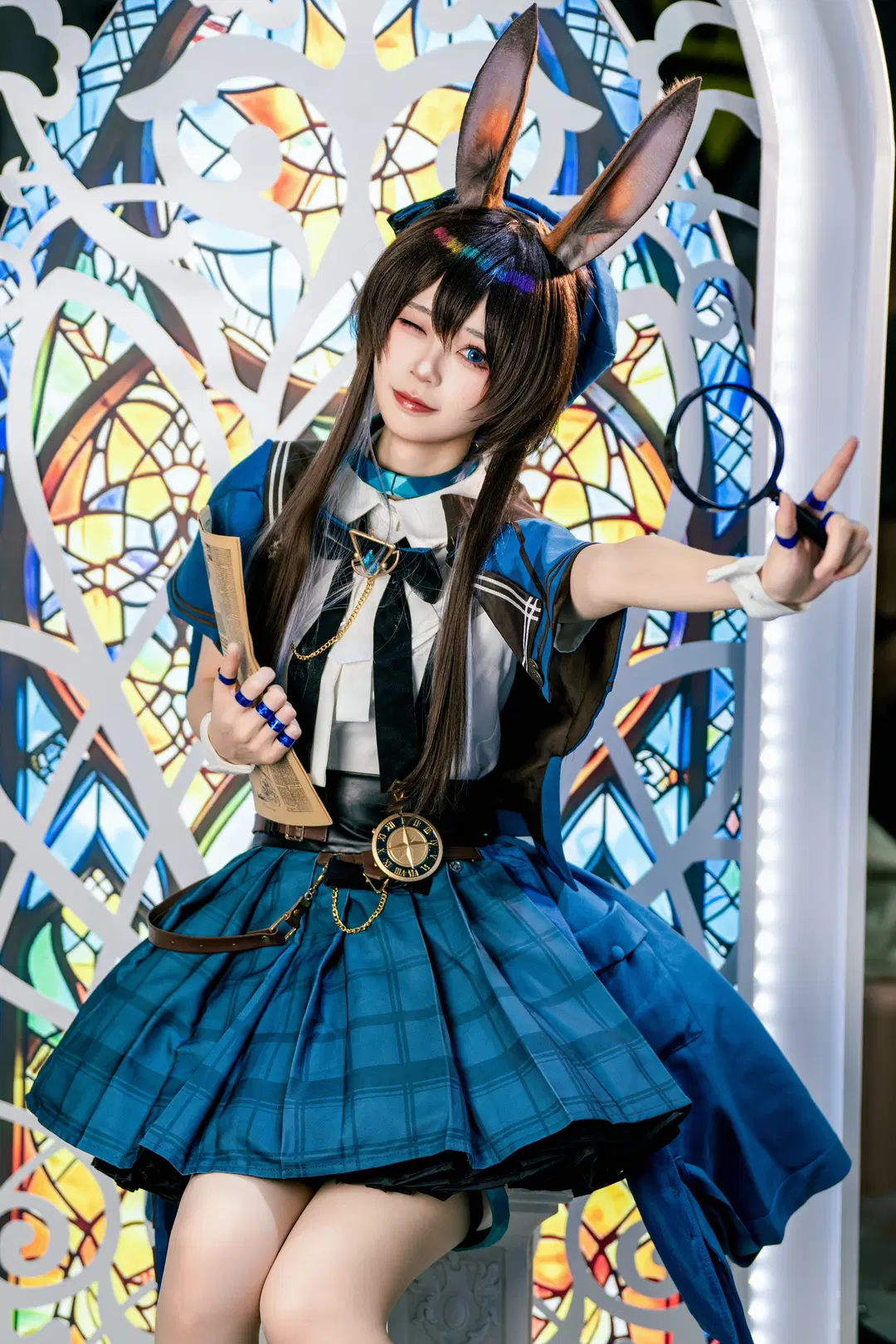 【アーミヤ コスプレ】アークナイツ ジュディ・ホップスの推理タイム - 毛风狸花猫 - 4枚目