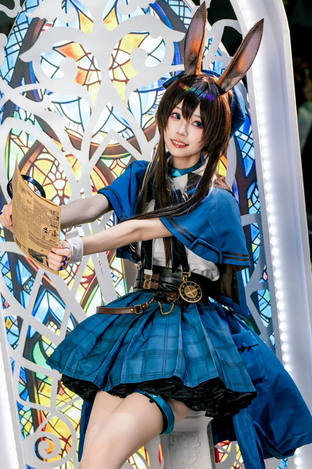 【アーミヤ コスプレ】アークナイツ ジュディ・ホップスの推理タイム - 毛风狸花猫 - 6枚目