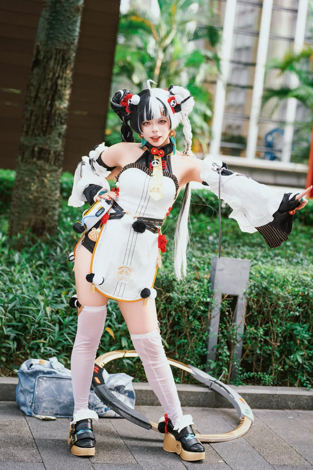 【琉音cos】绝区零二周年，广州萤火虫漫展的熊猫女孩 - 毛风狸花猫 - 第3张