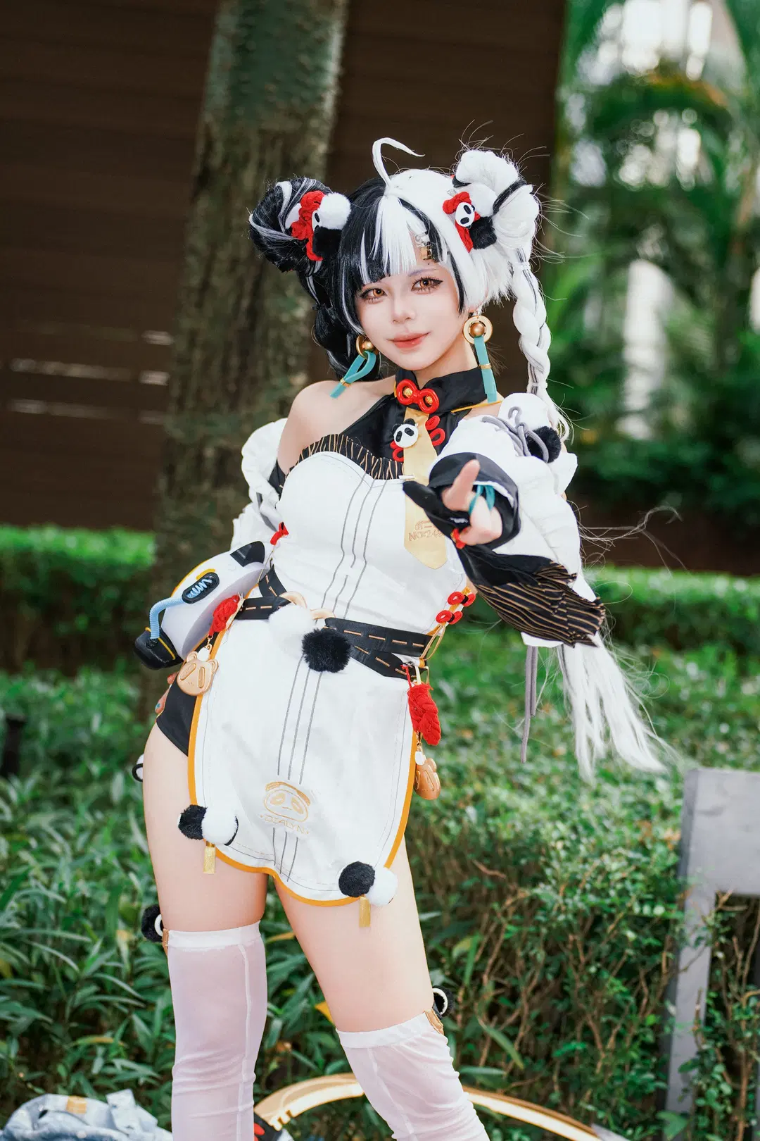 【琉音cos】绝区零二周年，广州萤火虫漫展的熊猫女孩 - 毛风狸花猫 - 第5张