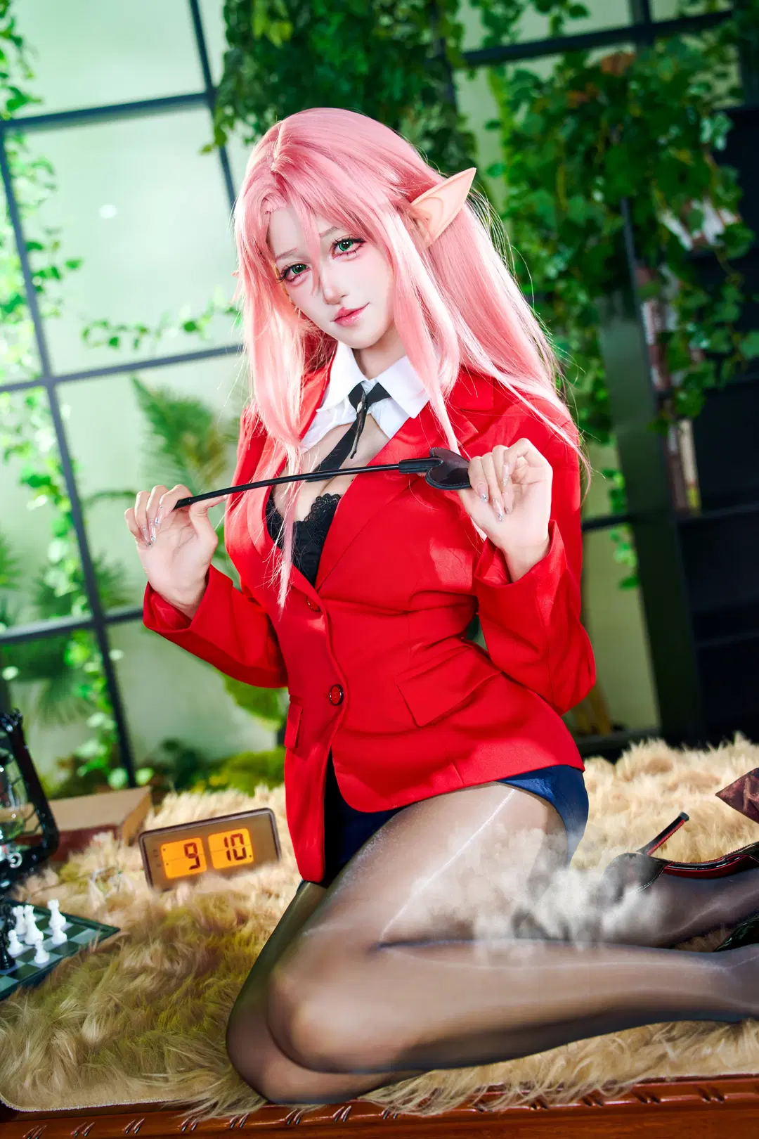 Azur Lane, Azur Lane cosplay, Black stockings, Azur Lane Duke of York Cosplay, Suit cosplay