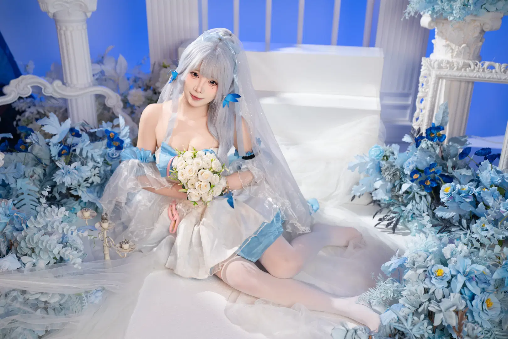 【神里绫华cos】原神花嫁造型拍摄记录 - YH在漫展 - 第10张