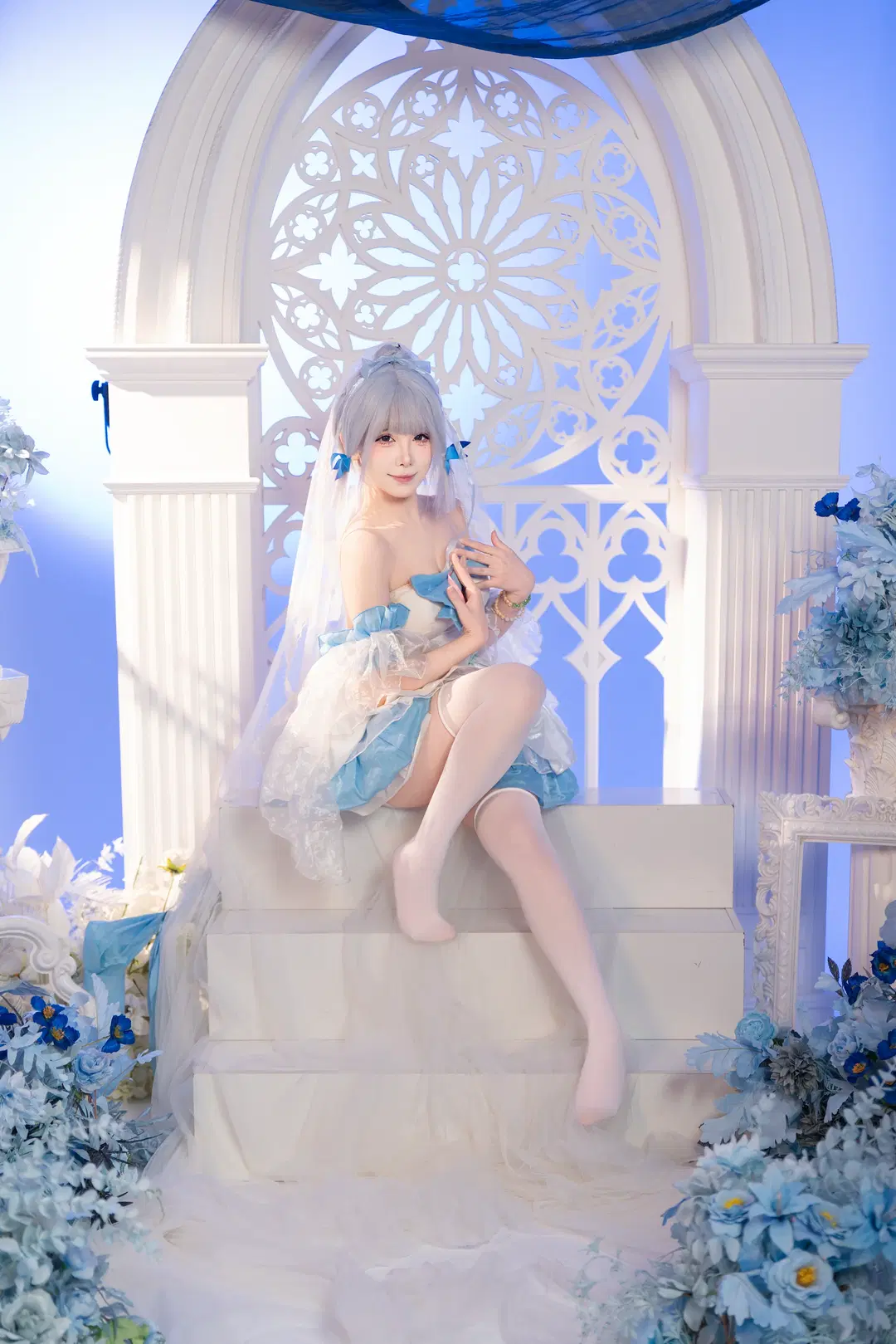 【神里绫华cos】原神花嫁造型拍摄记录 - YH在漫展 - 第3张
