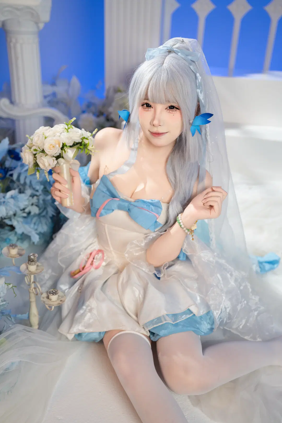 【神里绫华cos】原神花嫁造型拍摄记录 - YH在漫展 - 第5张