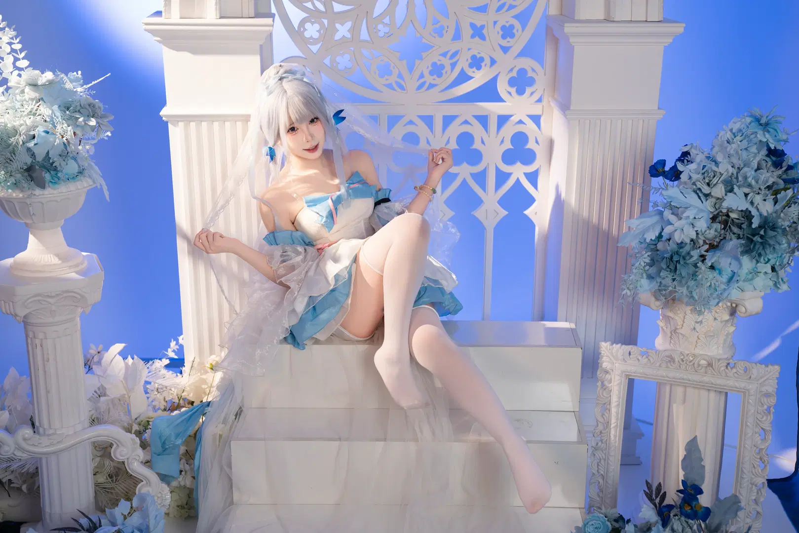 【神里绫华cos】原神花嫁造型拍摄记录 - YH在漫展 - 第8张