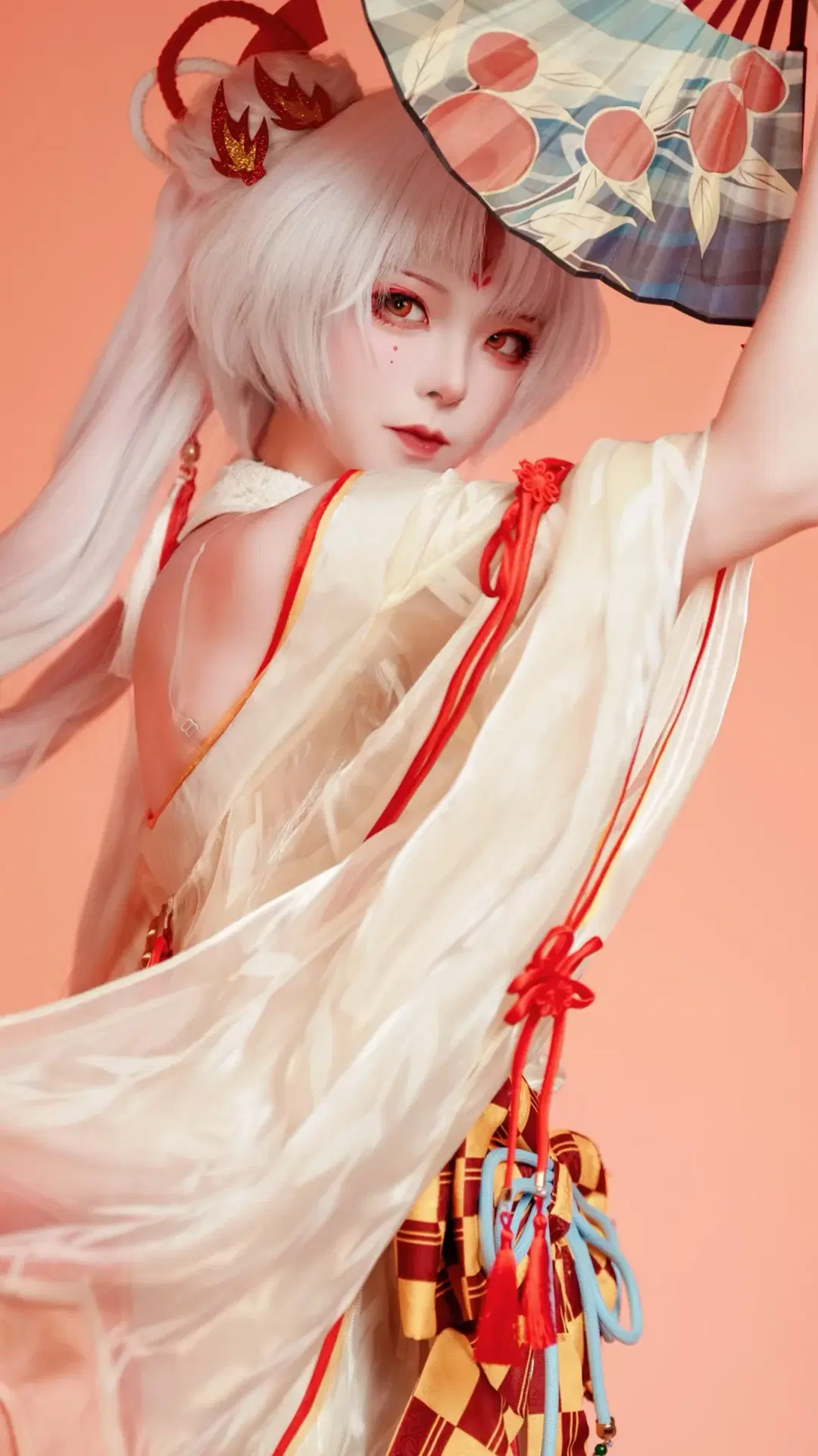 【Shiranui cosplay】Onmyoji: Exquisite Dance Poses and Pose Reference in White Studio Photography by A_R_零 - Image 3