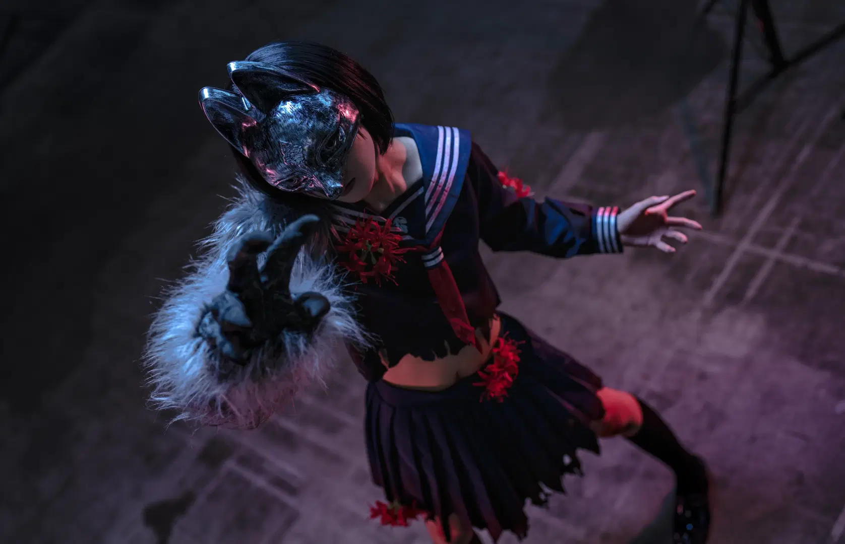 【深水稚子cos】寂静岭暗黑水手服战损造型 - OUKAI - 第2张