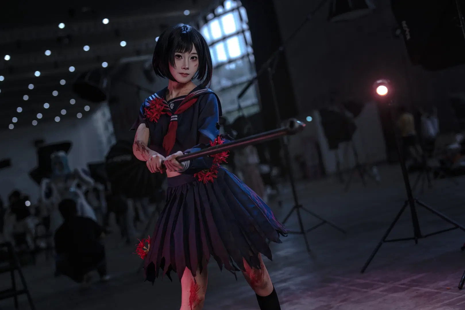 【深水稚子cos】寂静岭暗黑水手服战损造型 - OUKAI - 第6张