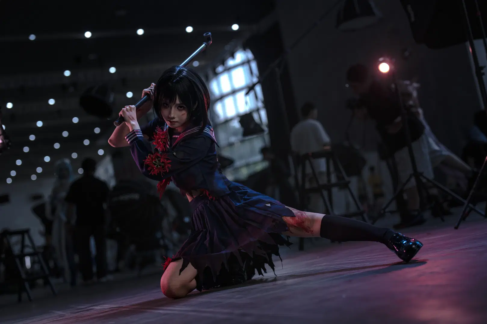 【深水稚子cos】寂静岭暗黑水手服战损造型 - OUKAI - 第8张