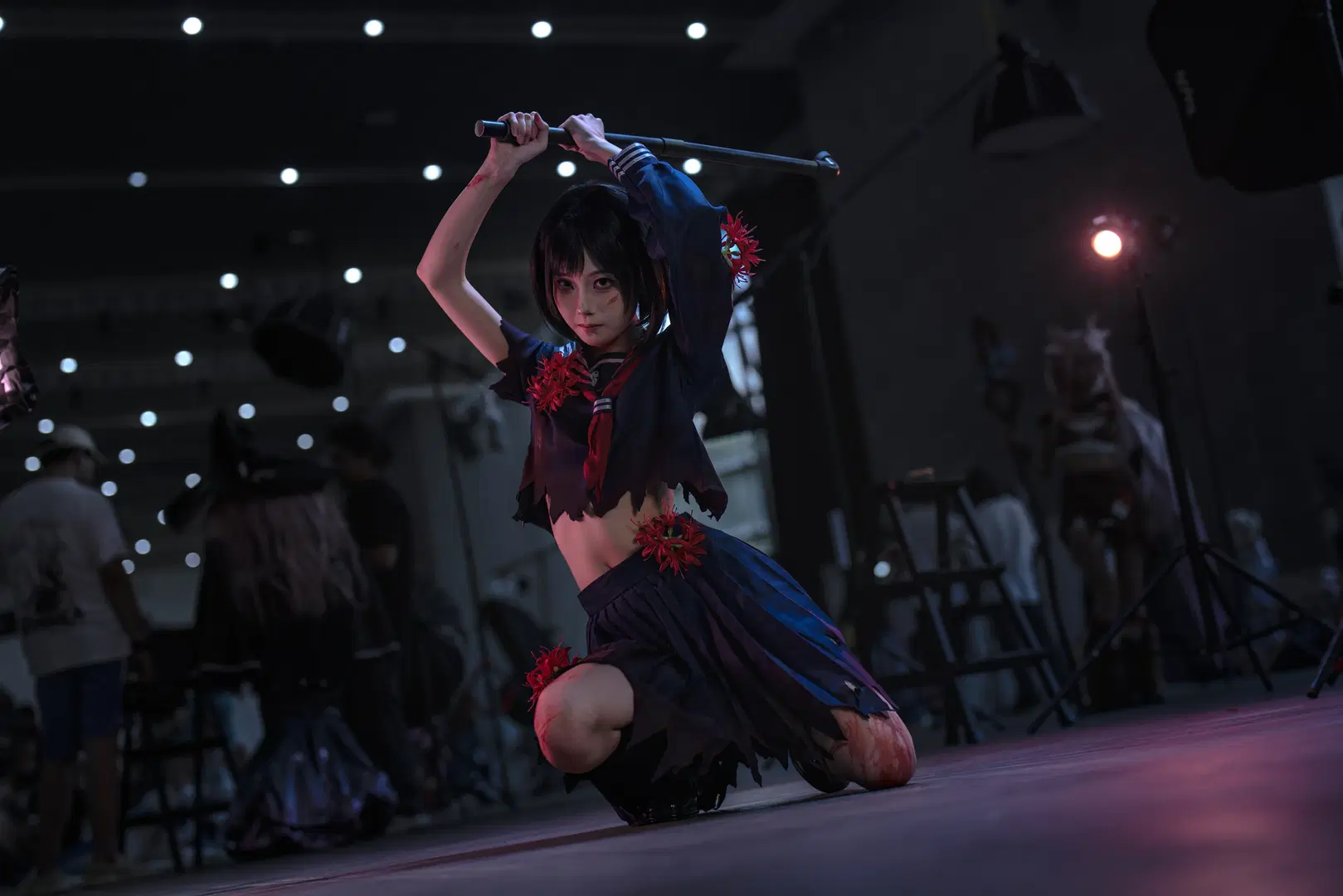 【深水稚子cos】寂静岭暗黑水手服战损造型 - OUKAI - 第9张