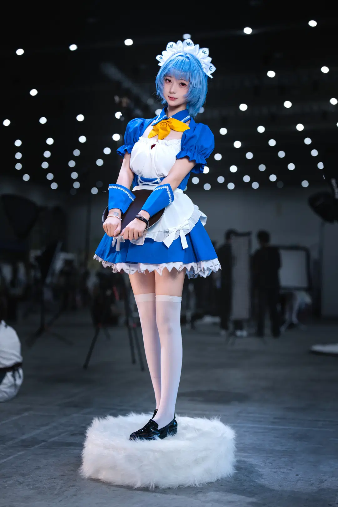 【綾波レイコスプレ】『新世紀エヴァンゲリオン』メイド服のイベント写真 - OUKAI - 10枚目