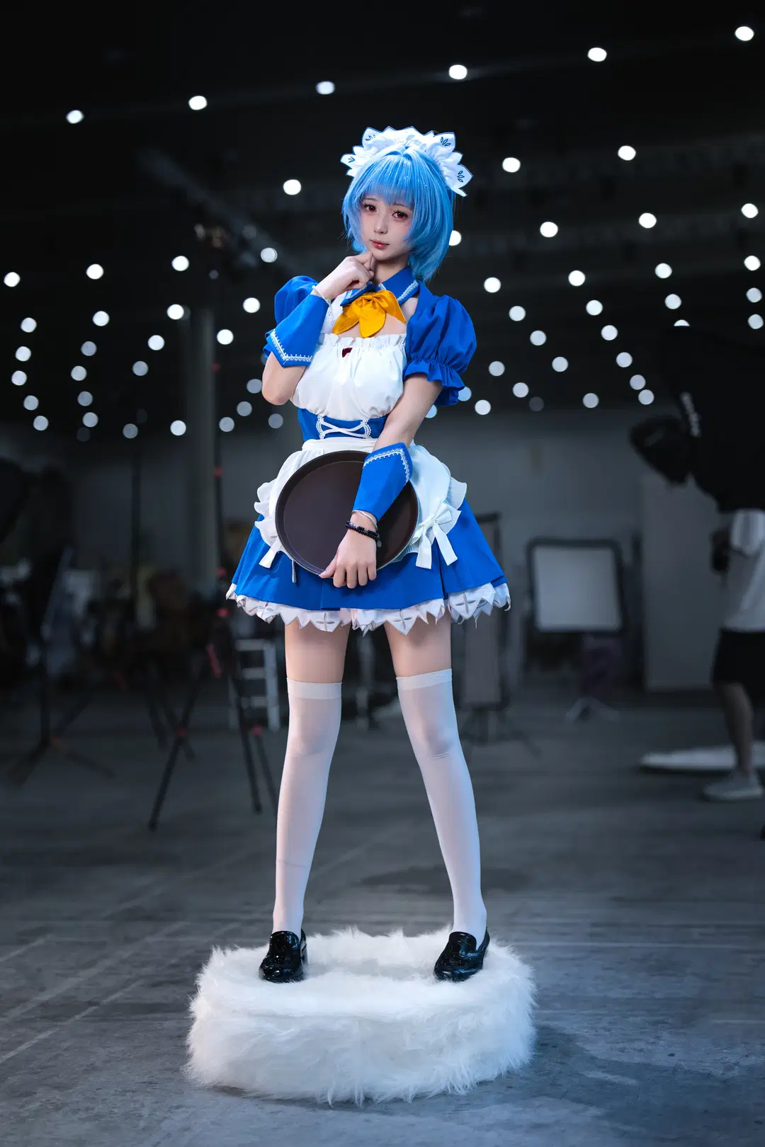【綾波レイコスプレ】『新世紀エヴァンゲリオン』メイド服のイベント写真 - OUKAI - 9枚目