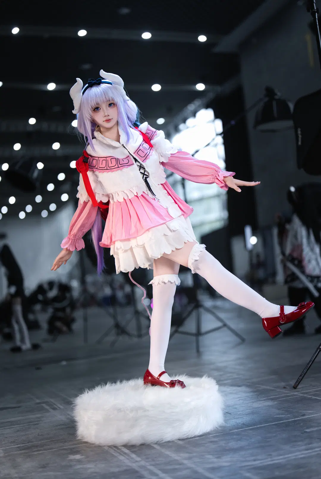 二次元, 场照, 康娜cos, 小林家的龙女仆, 丝袜
