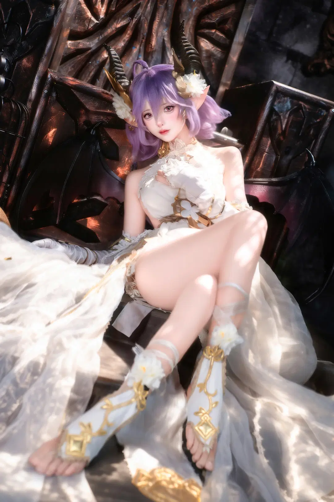二次元, 精灵耳, cosplay摄影, 碧蓝幻想, 古蕾雅cos