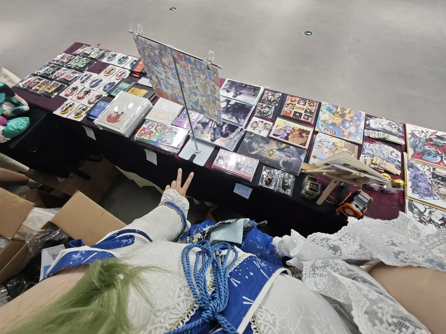 [Kochiya Sanae Cosplay] A Day as a convention booth girl at the ACG convention by A酱锵锵锵锵锵 - Image 2