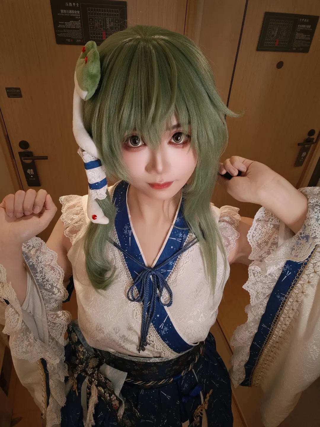 【東風谷早苗 コスプレ】東方Projectの優しい世界観、男の子でも人妻感を表現できる - A酱锵锵锵锵锵 - 2枚目