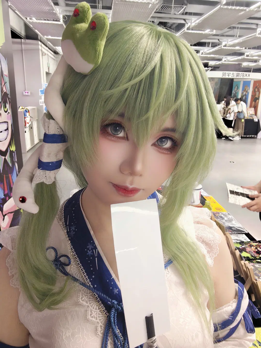 【東風谷早苗 コスプレ】東方Project 巫女の売り子バイト日常 - A酱锵锵锵锵锵 - 3枚目