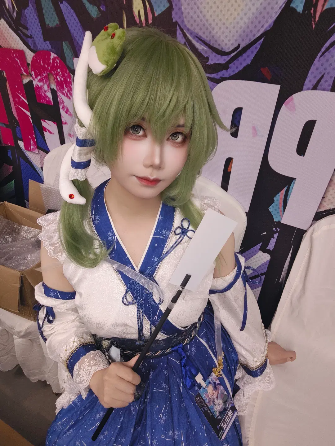 【東風谷早苗 コスプレ】東方Project 巫女の売り子バイト日常 - A酱锵锵锵锵锵 - 7枚目