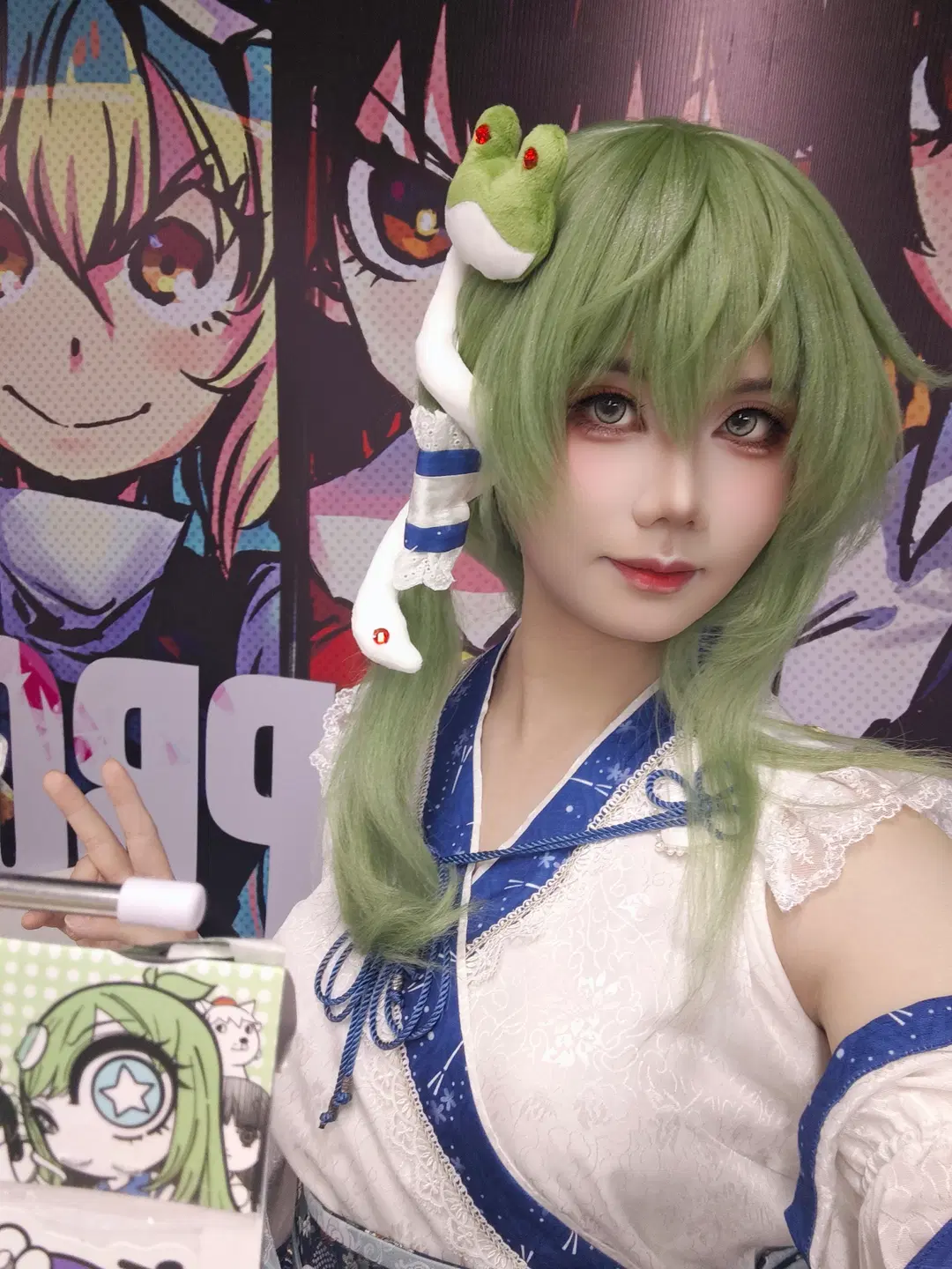 【東風谷早苗 コスプレ】東方Project 巫女の売り子バイト日常 - A酱锵锵锵锵锵 - 8枚目