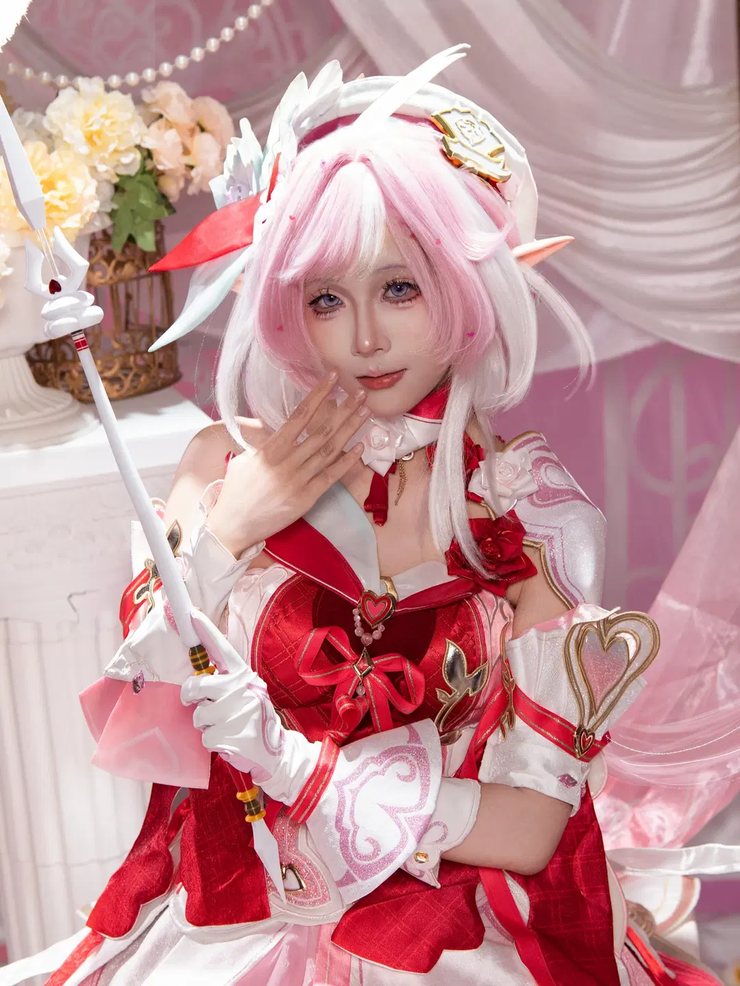 エリシア コスプレ, コスプレ, 崩壊3rd, 愛と願いの妖精, エルフ耳