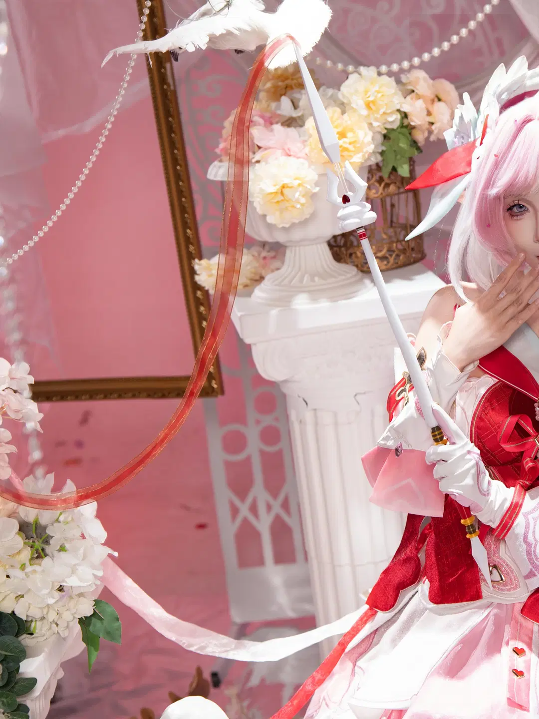 【エリシア コスプレ】崩壊3rd「愛と願いの妖精」が紡ぐ愛神の魔法 - 颜微moke - 2枚目