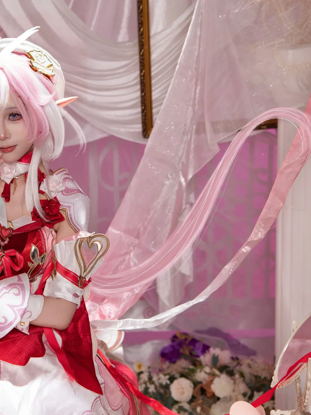 【エリシア コスプレ】崩壊3rd「愛と願いの妖精」が紡ぐ愛神の魔法 - 颜微moke - 3枚目