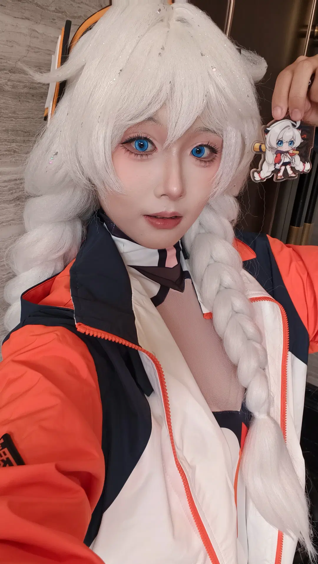 【琪亚娜cos】崩坏三这套衣服真的好舒适 - 颜微moke - 第2张