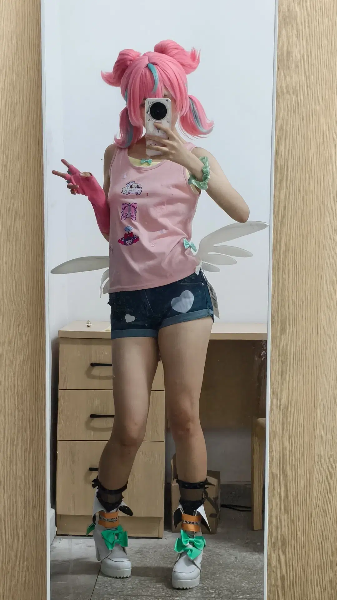 绝区零, 妄想天使, 自搭cos, 爱芮cos, 丝袜