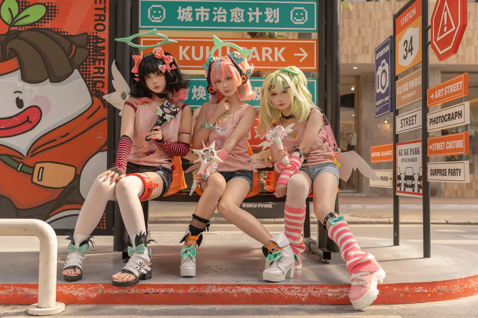 【千夏cos】绝区零妄想天使的街头漫步 - 颜微moke - 第3张
