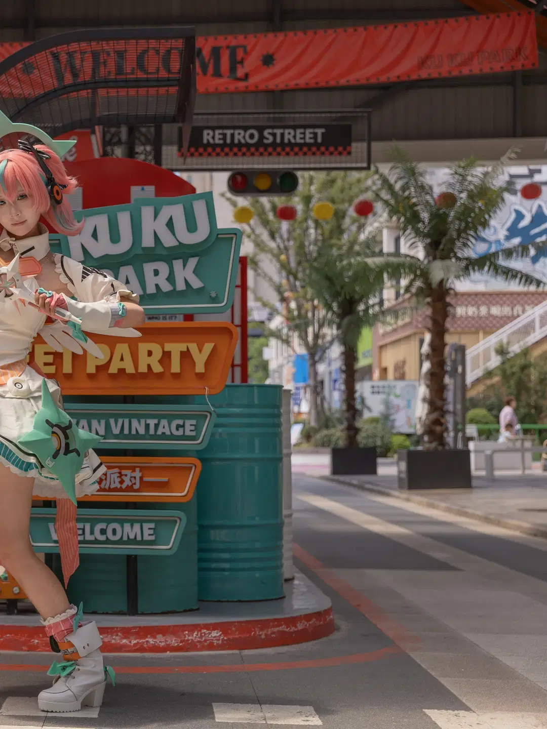 【爱芮cos】绝区零妄想天使爱芮的街头记录 - 颜微moke - 第3张