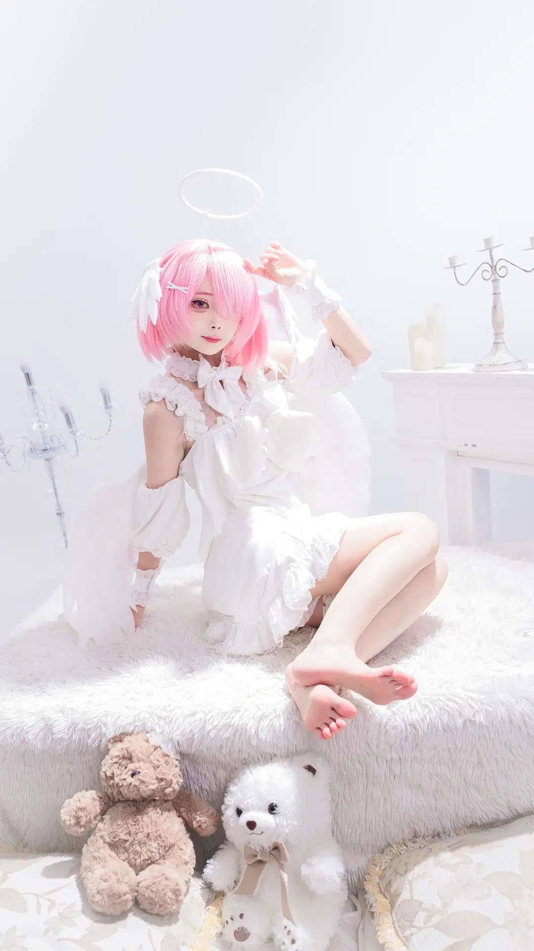 cosplay, 从零开始的异世界生活, re0, 拉姆cos, 天使拉姆