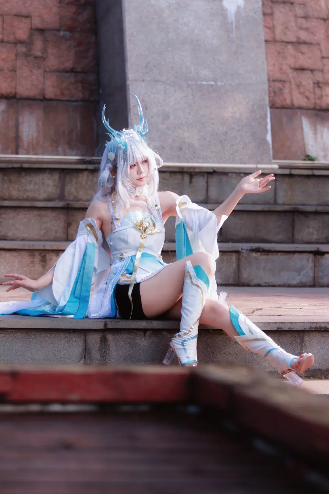 【西施コスプレ】『オナー・オブ・キングス』游龍清影：水のエレメントを宿す霊動の化身 - GG - 3枚目