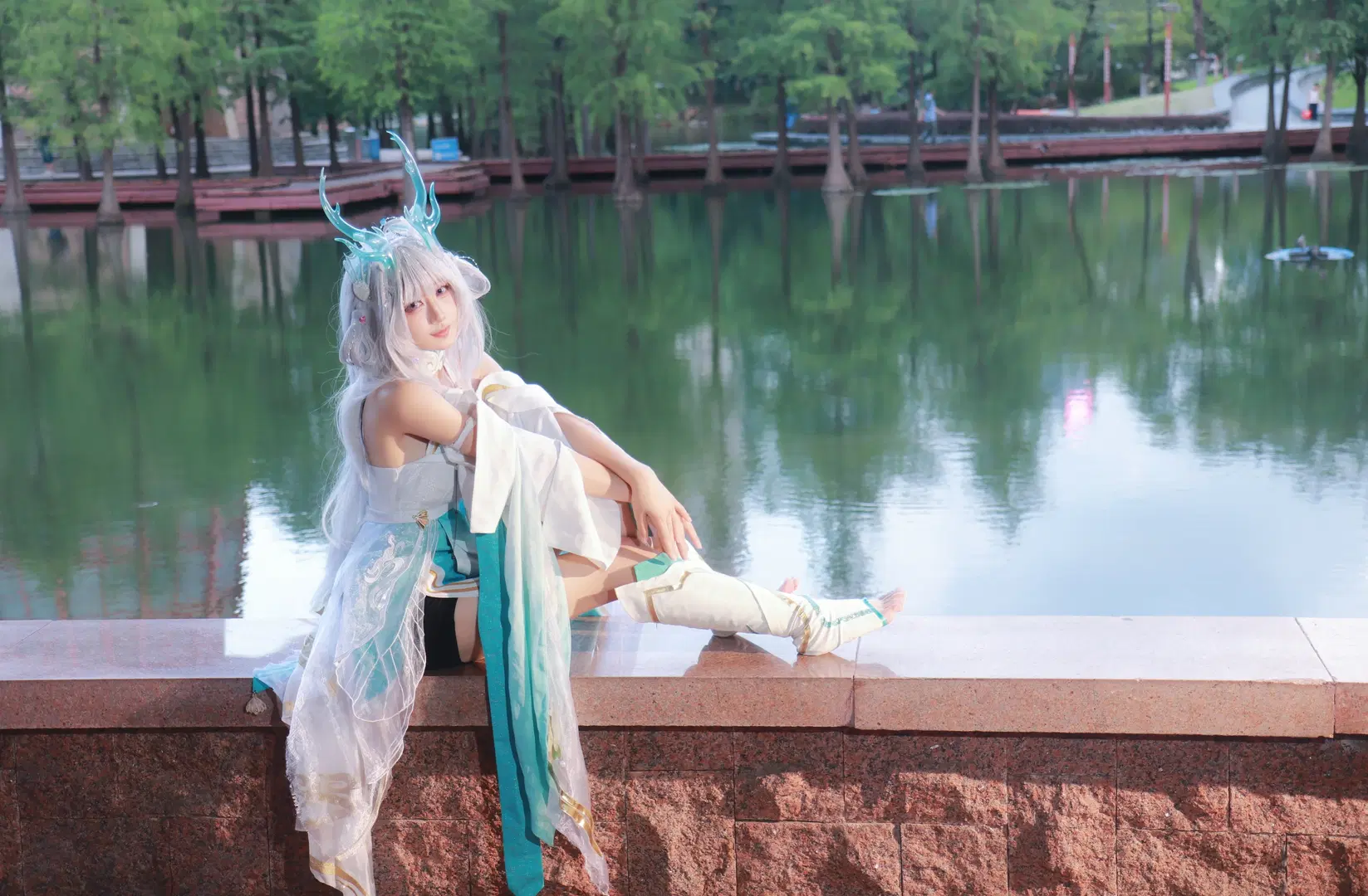 【西施コスプレ】『オナー・オブ・キングス』游龍清影：水のエレメントを宿す霊動の化身 - GG - 8枚目