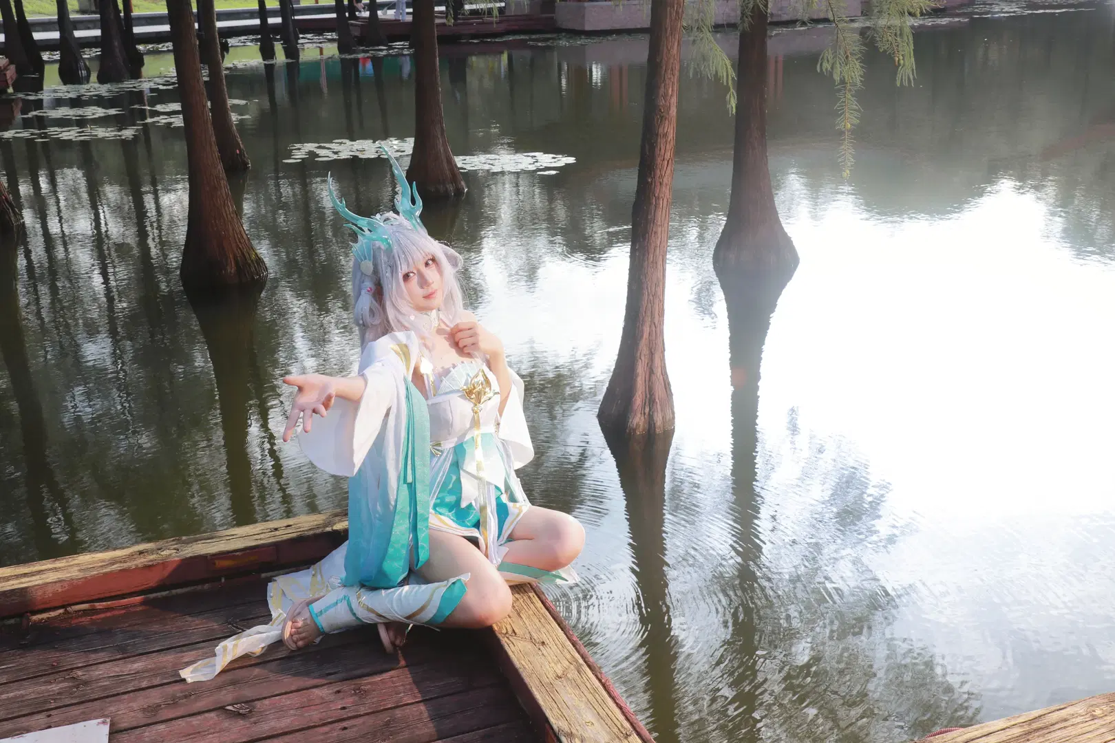 コスプレ, オナー・オブ・キングス, 西施コスプレ, 游龍清影, 長い脚
