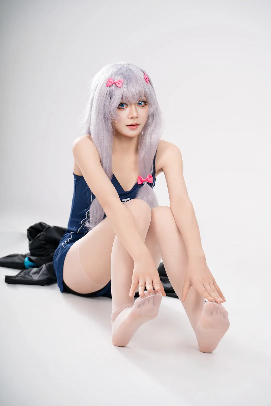 泳装, 埃罗芒阿老师, 和泉纱雾cos, 日系cosplay, 连裤袜