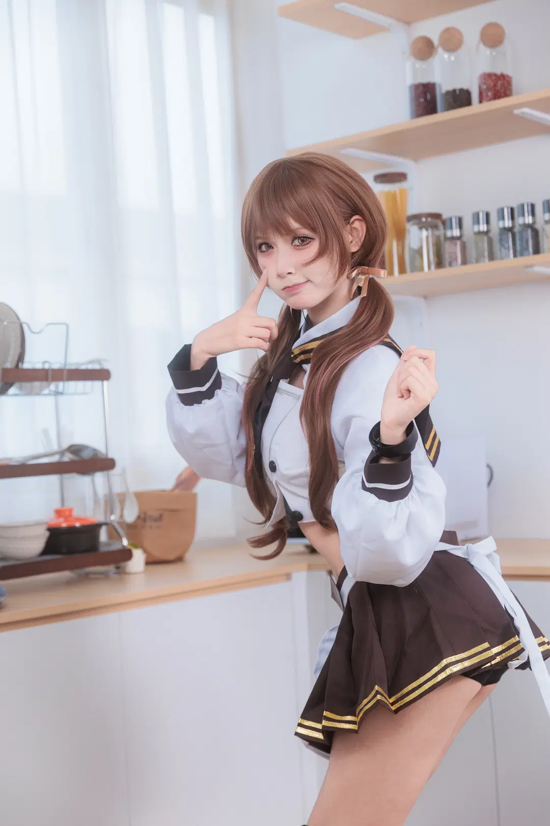 【ブレード コスプレ】勝利の女神：NIKKE、キッチンで紡ぐ甘いベイキングデイ - 墨离 - 3枚目